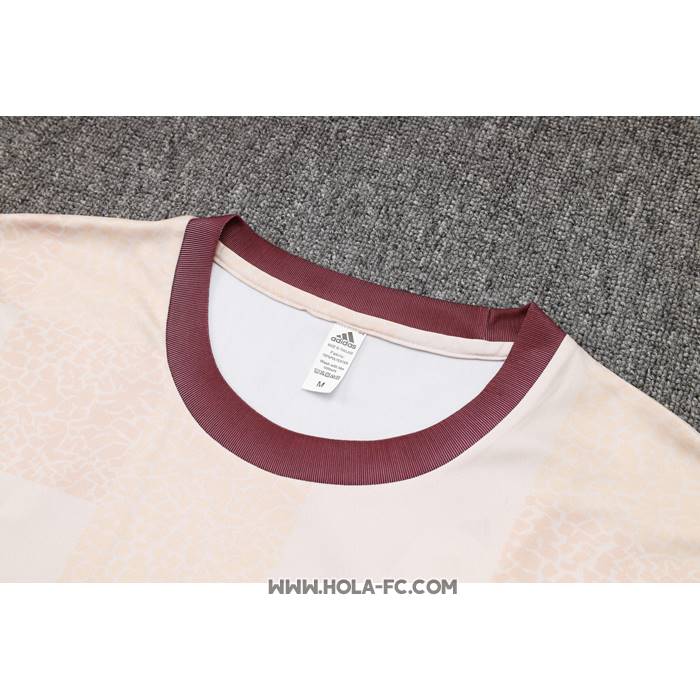Chandal del Flamengo 2024-2025 Manga Corta Blanco - Pantalon Corto